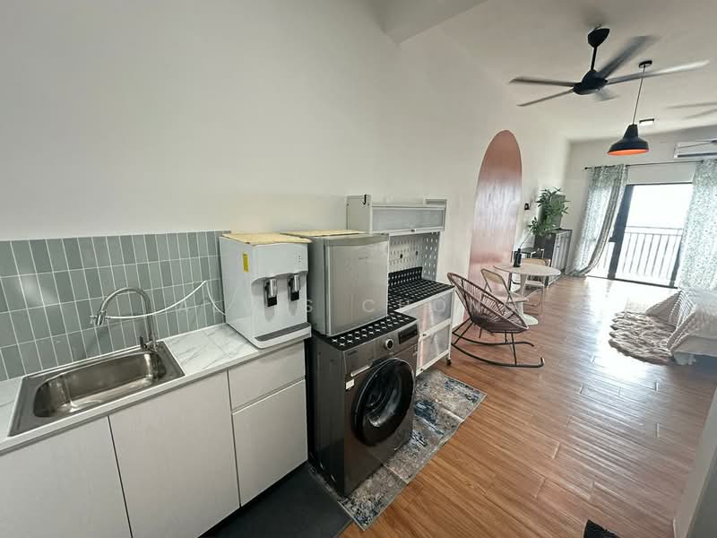 Service Residence for Rent at Armani Soho - Alvis Chong - Living Room - PropertyGuru.com.my