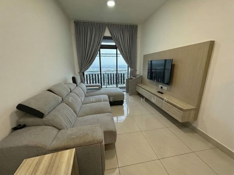 Servis Apartment untuk Dijual di D'Secret Garden (Pangsapuri Kempas Indah) - Fennie Chua - Living Room - PropertyGuru.com.my