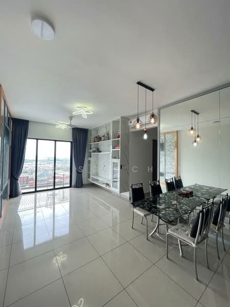 Service Residence for Sale at Zentro Residences Serviced Apartment - Melissa Chong - Living Room - PropertyGuru.com.my