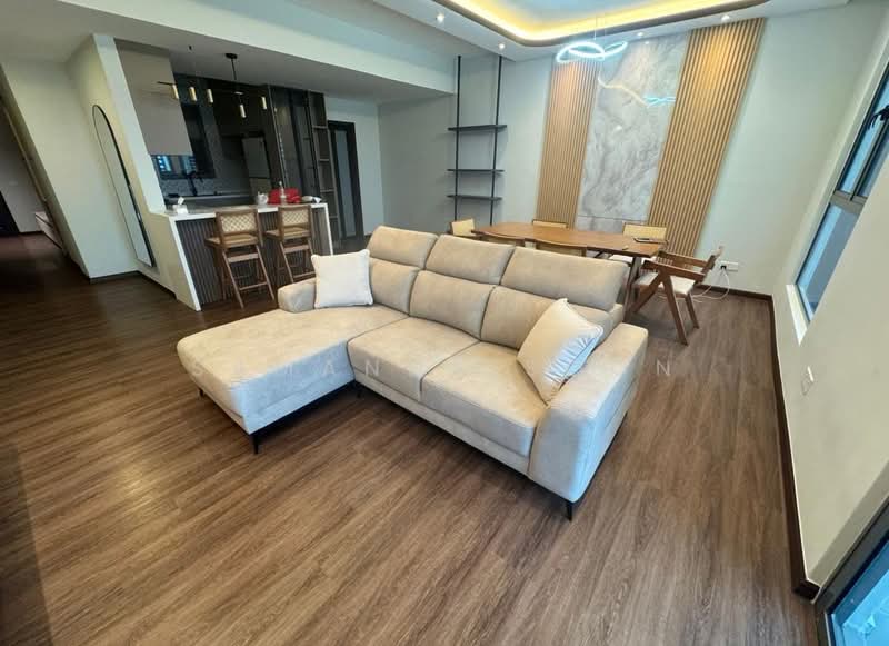Service Residence for Rent at Suite Enesta - Samanda Soon - Living Room - PropertyGuru.com.my
