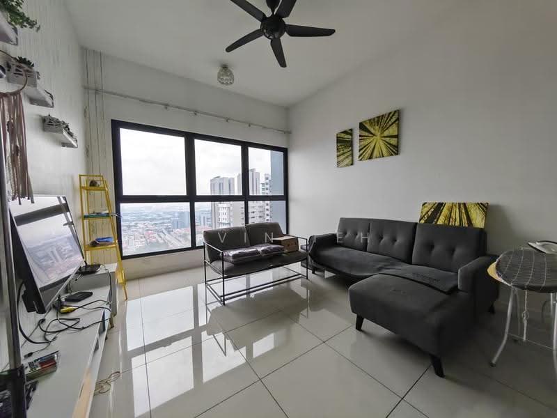 Kediaman Servis untuk Disewa di Le Pavillion - Alvin Teh - Living Room - PropertyGuru.com.my