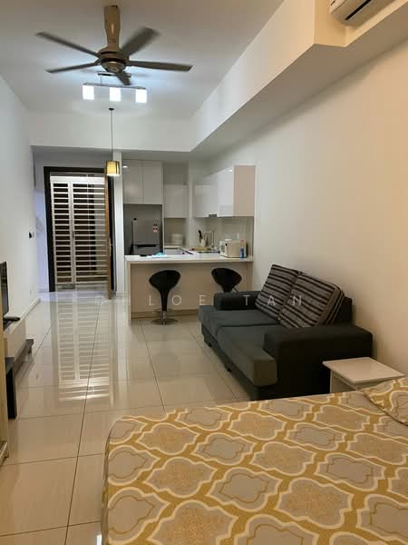 Kediaman Servis untuk Disewa di The Elements - Chloe Tan - Living Room - PropertyGuru.com.my