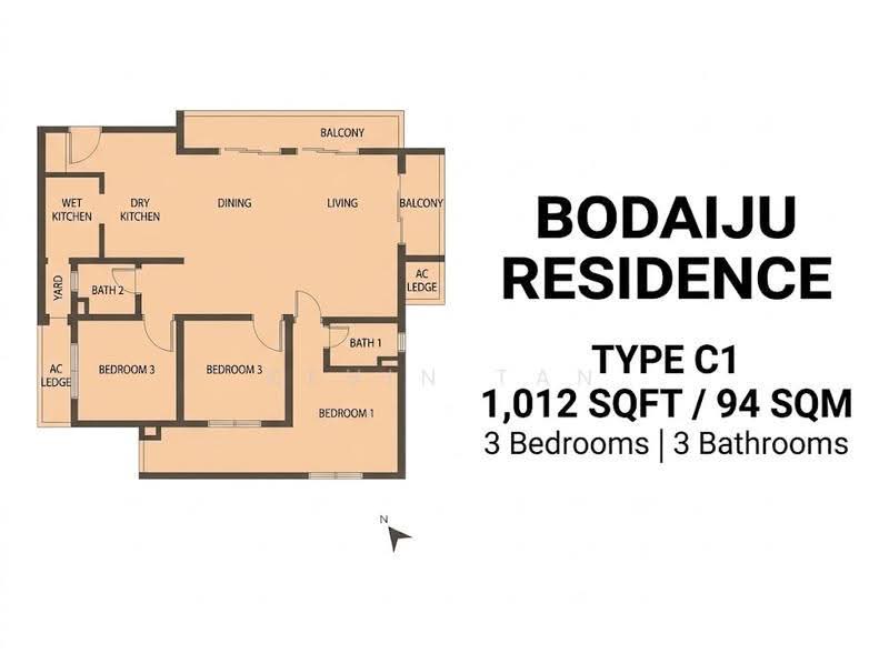 Service Residence for Sale at Bodaiju Residences - Kevin Tan - PropertyGuru.com.my