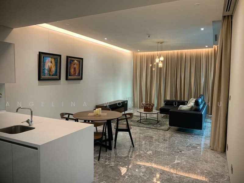 Servis Apartment untuk Disewa di Four Seasons Place - Angelina Wong Yun Hui - Living Room - PropertyGuru.com.my