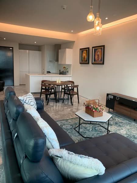 Servis Apartment untuk Disewa di Four Seasons Place - Angelina Wong Yun Hui - Living Room - PropertyGuru.com.my