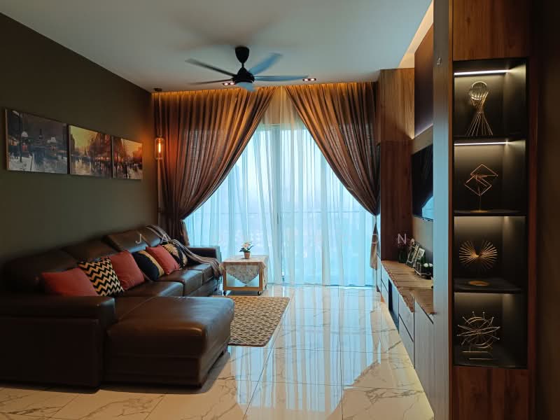 Condominium for Sale at QuayWest Residence - Jason Phoon - Living Room - PropertyGuru.com.my