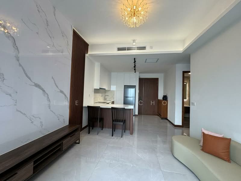 Servis Apartment untuk Disewa di Core Residence @ TRX - Theresa Chow - Living Room - PropertyGuru.com.my
