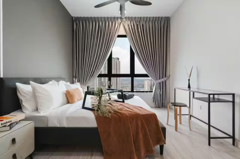 Kediaman Servis untuk Dijual di Conezion Residences - Ethan Low - Bedroom - PropertyGuru.com.my