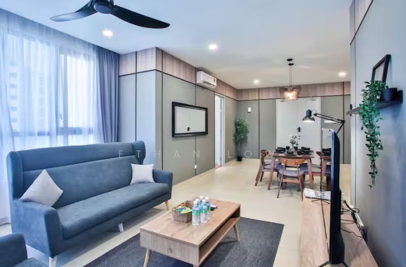 Kediaman Servis untuk Dijual di Gems Residences - Ethan Low - Living Room - PropertyGuru.com.my