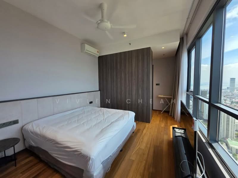 Kediaman Servis untuk Dijual di Marriott Residence @ Gurney - Vivien Cheah - Bedroom - PropertyGuru.com.my