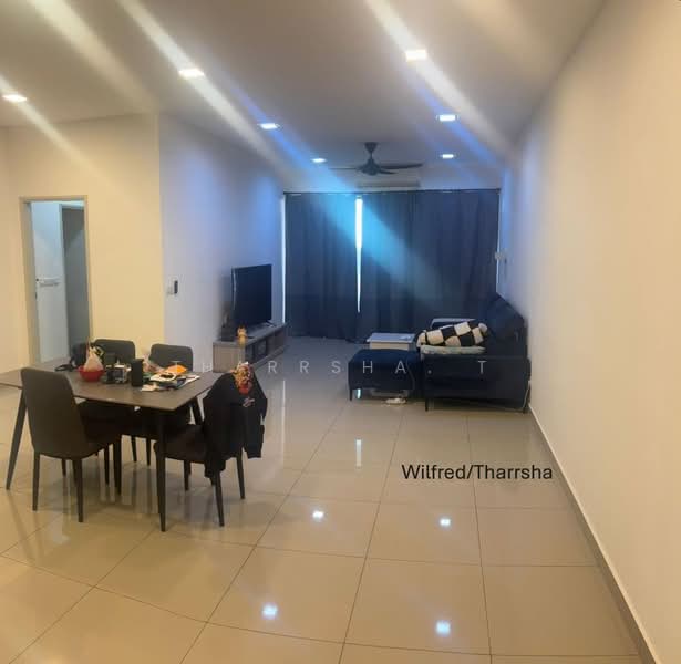 Kondominium untuk Disewa di Akoya Residence - Tharrsha. T - Living Room - PropertyGuru.com.my
