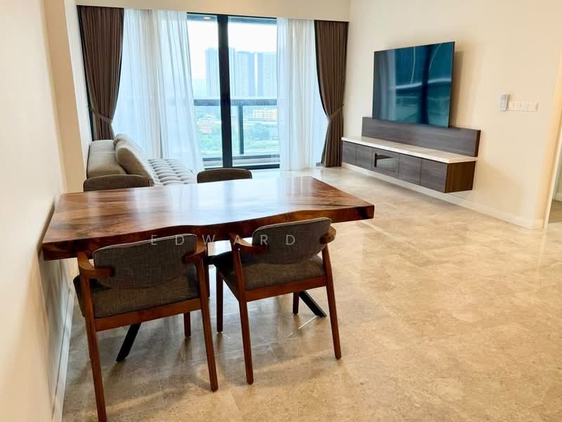 Service Residence for Rent at TRX Residences - Edward Yap - Living Room - PropertyGuru.com.my