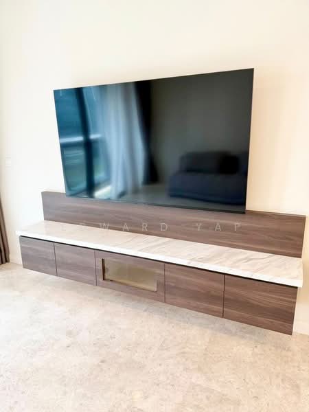 Service Residence for Rent at TRX Residences - Edward Yap - Living Room - PropertyGuru.com.my