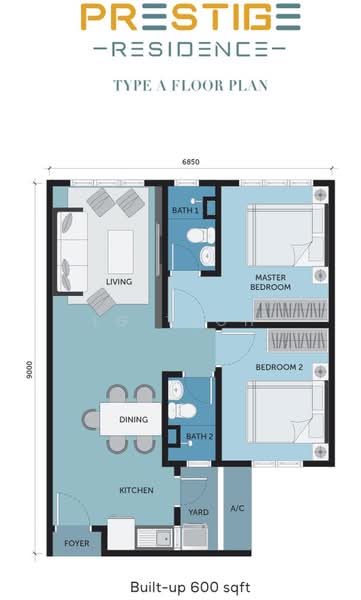 Service Residence for Rent at Prestige Residence - LG Teoh - PropertyGuru.com.my