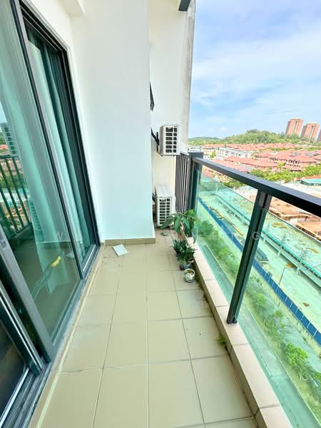 Pangsapuri untuk Dijual di Camellia Residences - WAYNE SHENG - Balcony - PropertyGuru.com.my