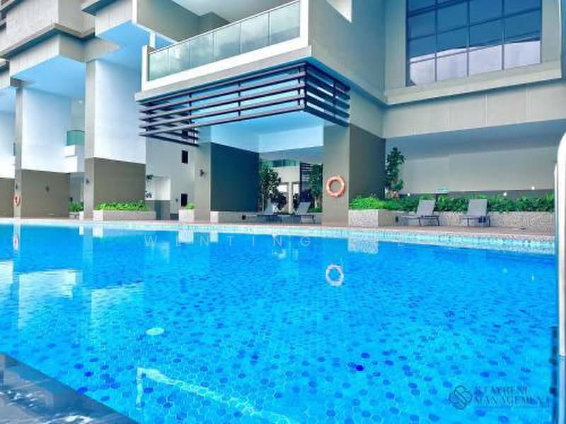 Service Residence for Rent at Twin Tower Residence - Wenting Lee - Pool - PropertyGuru.com.my