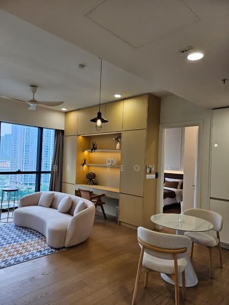 Service Residence for Rent at TRX Residences - Ben Yeong - Living Room - PropertyGuru.com.my