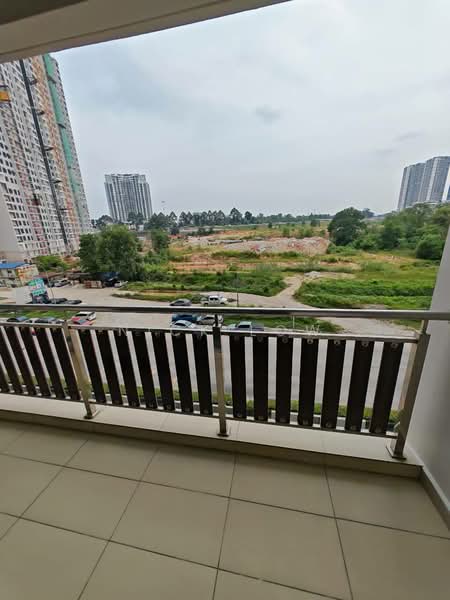 Service Residence for Rent at D'Secret Garden (Pangsapuri Kempas Indah) - Nick Low - Balcony - PropertyGuru.com.my