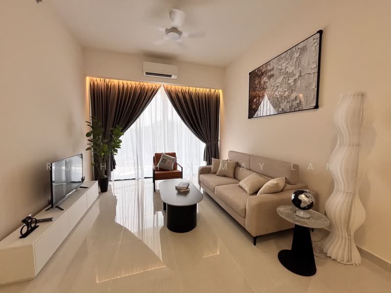 Kediaman Servis untuk Disewa di Senada Residence @ KLGCC Resort - Ruth Chin May Lan - Living Room - PropertyGuru.com.my