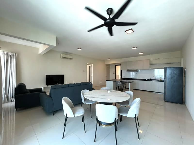 Kondominium untuk Disewa di Raffel Tower - Jin Chuah - Living Room - PropertyGuru.com.my