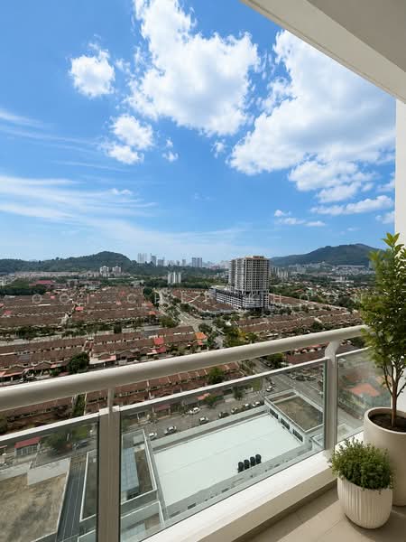 Condominium for Rent at Arena Residence - Ooi Chee Khoon - Balcony - PropertyGuru.com.my