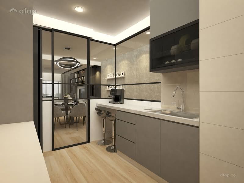 Servis Apartment untuk Dijual di Aricia Residences - Crystal Ong - Kitchen - PropertyGuru.com.my
