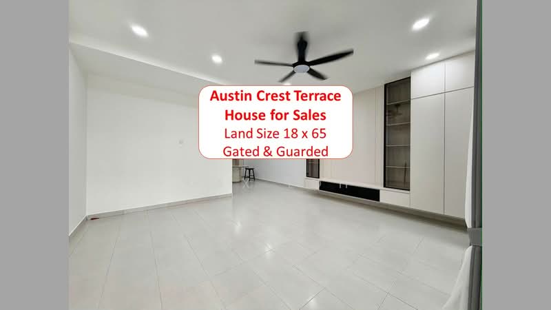 2-storey Terraced House for Sale in Austin Crest (Johor Bahru) - Max Loh - Living Room - PropertyGuru.com.my