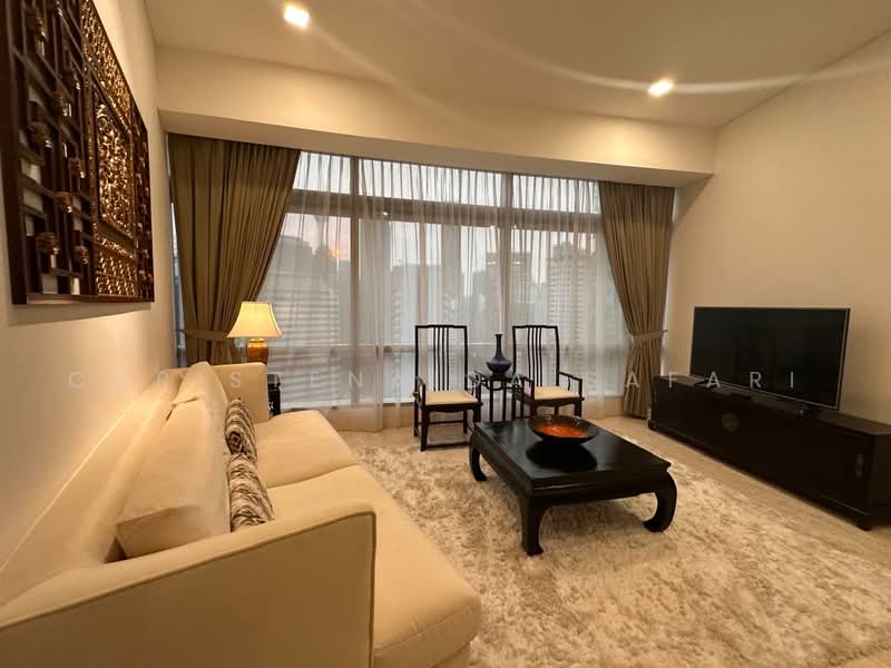 Condominium for Rent at Banyan Tree Signatures - Christenaida Safari - Living Room - PropertyGuru.com.my
