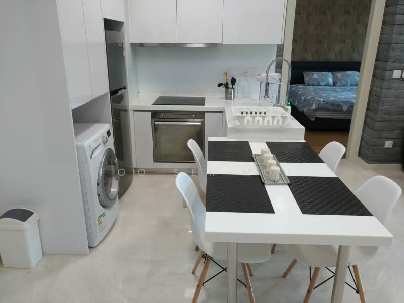 Service Residence for Rent at Vogue Suites One - Foo Sek Mou - Kitchen - PropertyGuru.com.my