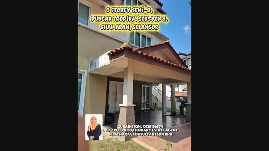 Semi-Detached House for Sale in Shah Alam (Selangor) - Zuraini Soh - PropertyGuru.com.my