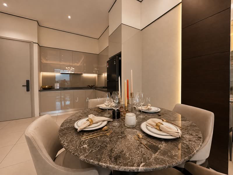 Kondominium untuk Dijual di River Park Bangsar South - Jay Tian - Dining Room - PropertyGuru.com.my