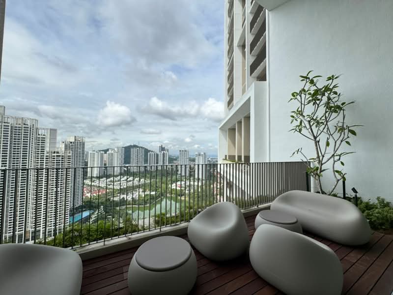 Condominium for Rent at Park Place - Echo Ng - Balcony - PropertyGuru.com.my
