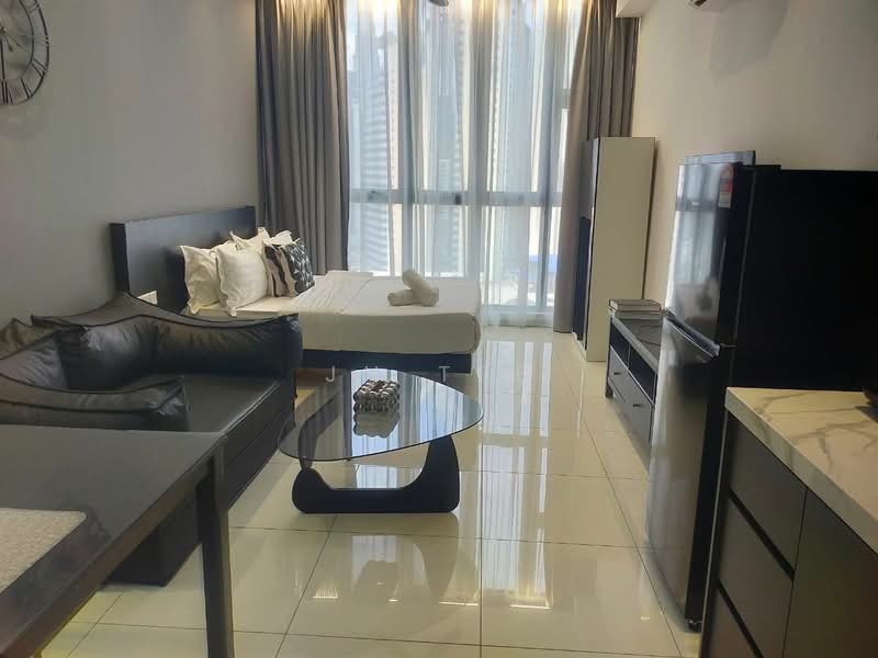 Service Residence for Rent at Majestic Residence - JH Tee - Living Room - PropertyGuru.com.my