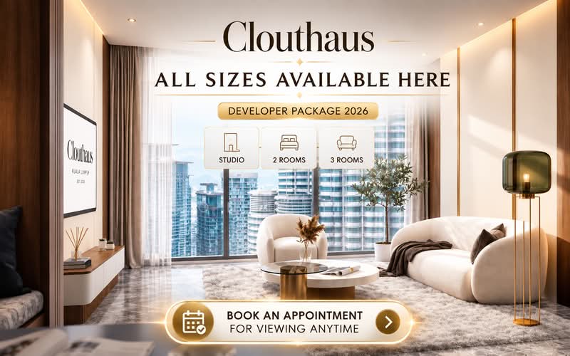 Kediaman Servis untuk Dijual di CloutHaus Residences - Sonie Teh - PropertyGuru.com.my