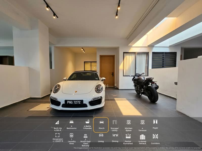 3.5-storey Terraced House for Sale in Damansara Perdana (Selangor) - KS Chen - Car Park - PropertyGuru.com.my