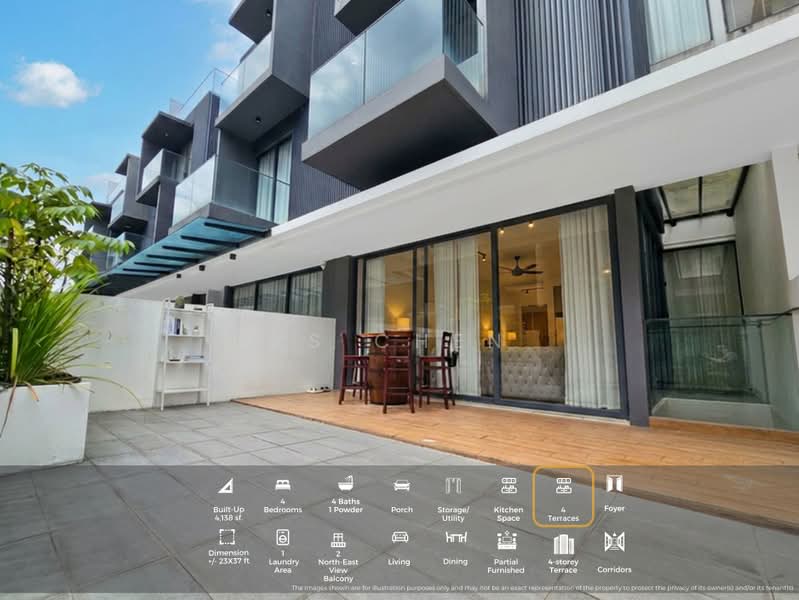 3.5-storey Terraced House for Sale in Damansara Perdana (Selangor) - KS Chen - Living Room - PropertyGuru.com.my