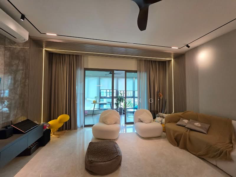 Condominium for Rent at Seni Mont Kiara - JK Leong - Living Room - PropertyGuru.com.my