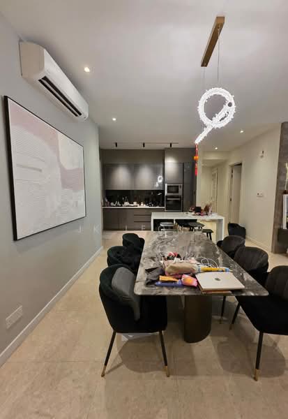 Condominium for Rent at Seni Mont Kiara - JK Leong - Dining Room - PropertyGuru.com.my