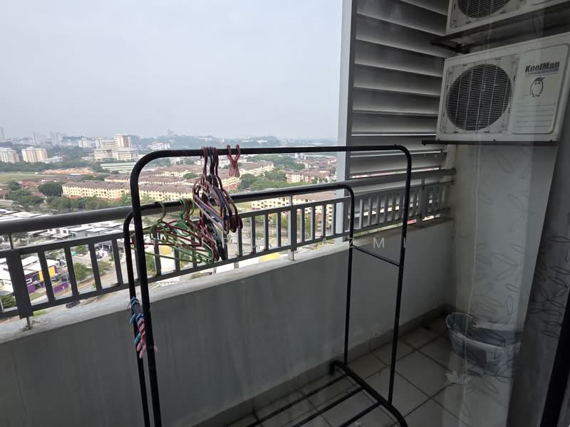 Condominium for Rent at Kristal View - Hairul Azmi - Balcony - PropertyGuru.com.my