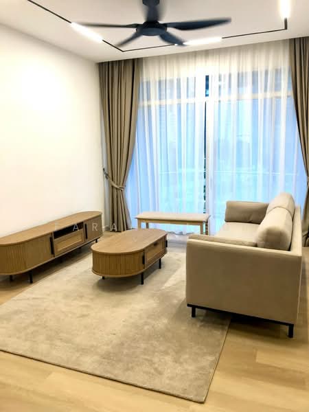 Condominium for Rent at 1A Stonor - Farah Rasul - Living Room - PropertyGuru.com.my