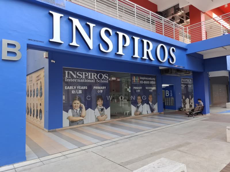 Kedai / Pejabat untuk Dijual di Pusat Bandar Puchong (Puchong) - FC Wong - Exterior Inspiros International School - PropertyGuru.com.my