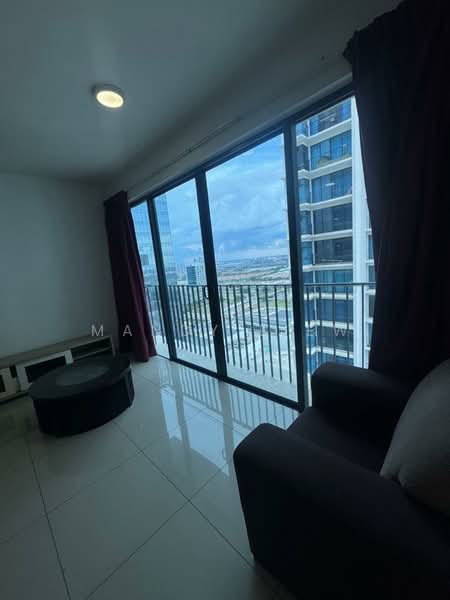 Servis Apartment untuk Disewa di Trefoil @ Setia City - Mandy Liew - Living Room - PropertyGuru.com.my