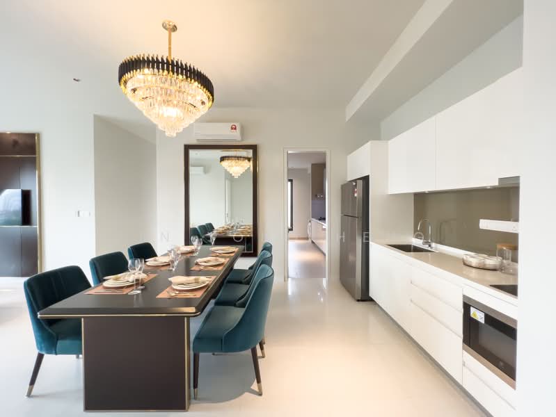 Kediaman Servis untuk Disewa di Oxford Residences @ Pavilion Embassy - Jin Yong Heng - Dining Room - PropertyGuru.com.my