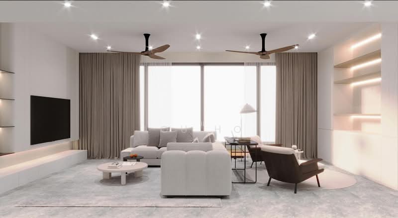 Kondominium untuk Disewa di Aetas Damansara - Lou Ho - Living Room - PropertyGuru.com.my