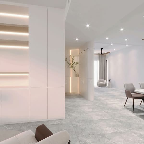 Kondominium untuk Disewa di Aetas Damansara - Lou Ho - Living Room - PropertyGuru.com.my