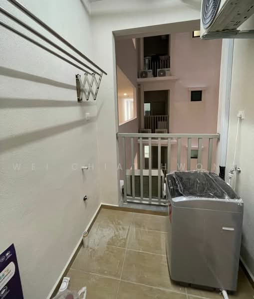 Service Residence for Rent at B11 Parkland Residence - Wei Chiat Hwong - Balcony - PropertyGuru.com.my