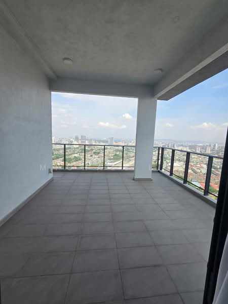 Service Residence for Sale at Megah Rise - Michael Lam - Balcony - PropertyGuru.com.my
