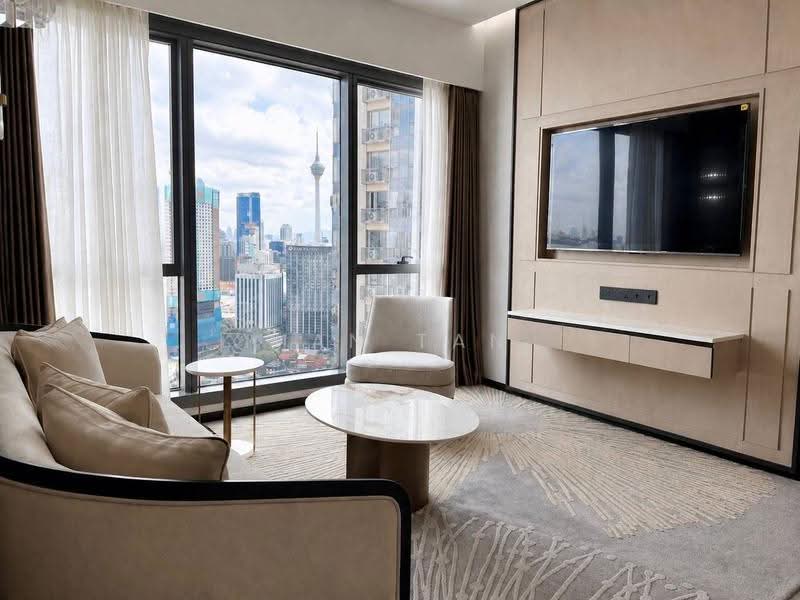 Service Residence for Rent at Core Residence @ TRX - Man Tan - Living Room - PropertyGuru.com.my