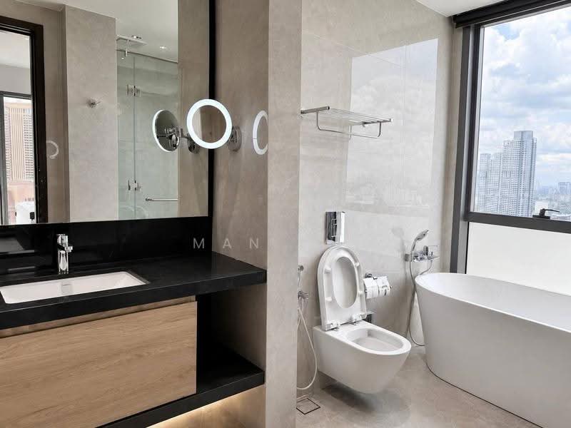 Service Residence for Rent at Core Residence @ TRX - Man Tan - Bathroom - PropertyGuru.com.my