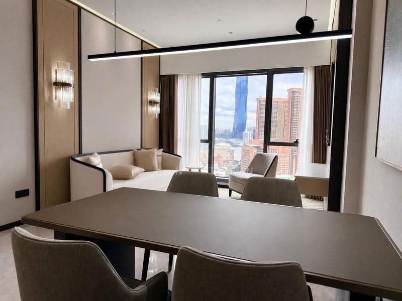 Service Residence for Rent at Core Residence @ TRX - Man Tan - Living Room - PropertyGuru.com.my